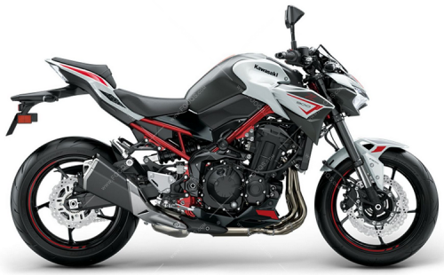 Adesivi Per Cerchi Moto Kawasaki Z900 – Kit Completo Bianco, Resistente E Personalizzabile