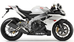Aprilia RSV4 2012 bianco adesivi