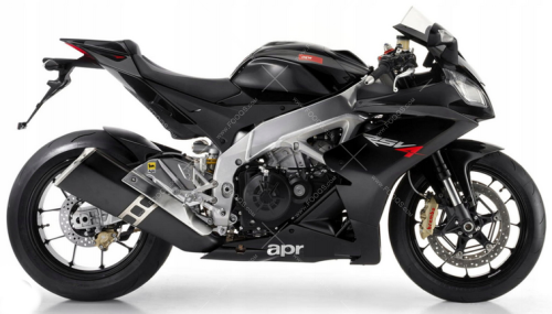 Aprilia RSV4 2010 2012 black matt fooqs motodecals naklejki stickers motorcycle aufkleber adesivi