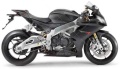 Aprilia RSV4 2013 black matt fooqs motorcycle decals aufkleber