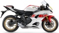 Yamaha Yzf R7 2020 Anniversary white fooqs naklejki moto sticker стикери за мотори
