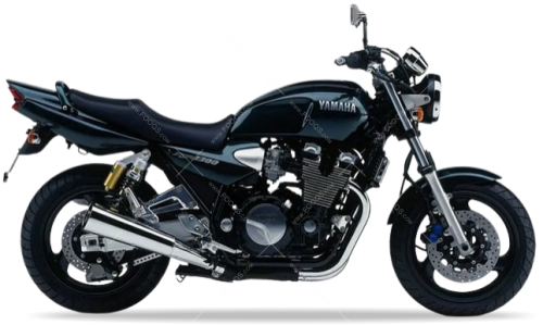 Yamaha XJR 1300 1999 2001 dark blue fooqs motorcycle decals aufkleber adesivi oem parts shop motorcycle nalepky