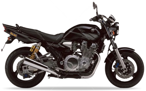 Yamaha XJR 1300 2003 black fooqs motorcycle decals aufkleber  adesivi motorfiets