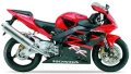 Honda CBR 954 RR 2002 red black R258 Fireblade Europe fooqs motorcycle decals aufkleber oem autocollants adesivi naklejki nalepky adhesivos nalepky R258 1