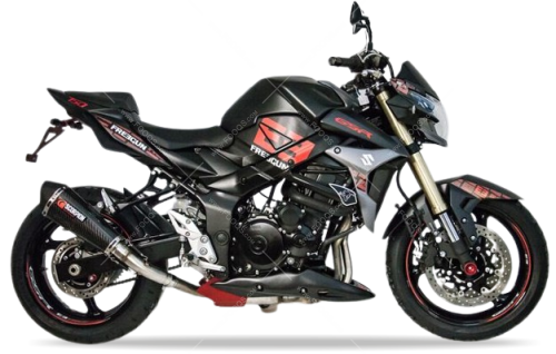 Suzuki gsr 750 Freegun black red fooqs motorcycle decals aufkleber stickers naklejki oem parts original adesivi adesivo