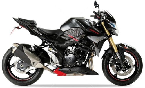 Suzuki gsr 750 Freegun black red fooqs motorcycle decals aufkleber stickers naklejki oem parts original adesivi adesivo