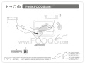 Yamaha XJR 1300 1999 2001 dark blue fooqs motorcycle decals aufkleber adesivi oem parts shop motorcycle nalepky