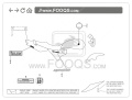 Yamaha XJR 1300 1999 2001 black fooqs motorcycle decals aufkleber adesivi oem parts shop motorcycle nalepky 2