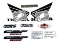 Honda CBF 600 S 2007 2009 silver fooqs motorcycle decals aufkleber oem parts original color code paint samolepky adesivi adesivo 1