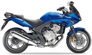 Honda CBF 600 S 2007-2009 azzurro PB324 adesivi