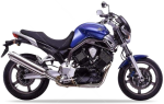 Yamaha BT 1100 bulldog azul pegatinas