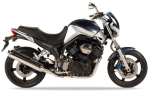 Yamaha BT 1100 bulldog dark azul pegatinas