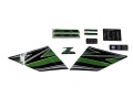 Kawasaki Z 800 2015 grreen fooqs motorcycle decals aufkleber oem autocollants adesivi naklejki nalepky adhesivos nálepky oem original color code 45Q paint