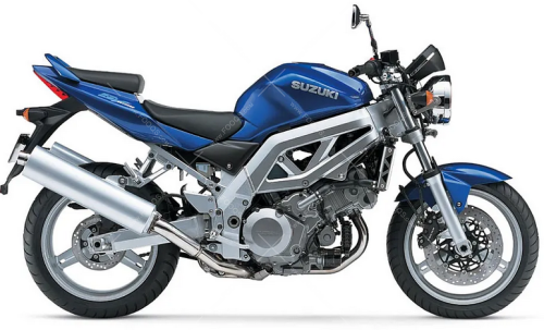 Suzuki SV 1000 2003 blue YC2 fooqs motorcycle decals aufkleber