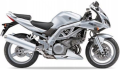Suzuki SV 1000 S 2004-2007 silver YD8 fooqs motorcycle decals aufkleber