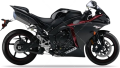 Yamaha YZF R1 2009 black us fooqs motorcycle decals aufkleber naklejki motor sticker adhesivos moto oem original autocollant decal
