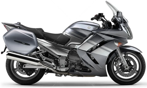Yamaha FJR 1300 2006 2008 grey fooqs naklejki motorcycle decals aufkleber oem parts stickers