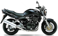 Suzuki GSF 1200 N 2001 2005 black fooqs motorcycle decals aufkleber
