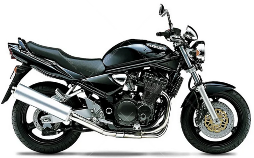 Suzuki GSF 1200 N 2001 2005 black fooqs motorcycle decals aufkleber