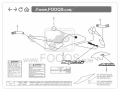 Suzuki SV 650 S 2008 white YPA fooqs motorcycle decals naljepnice aufkleber oem paint parts color code adesivi adesivo autocollants 2