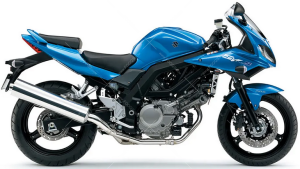 Suzuki SV 650 S 2009 blue YSF stickers decals