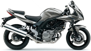 Suzuki SV 650 S 2009 gray YHG stickers decals