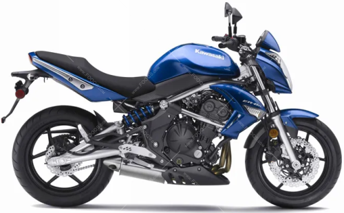Kawasaki er 6 n 2009 2011 blue fooqs motorcycle decals aufkleber