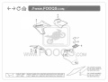 Kawasaki er 6 n 2013 white fooqs motorcycle decals aufkleber 1
