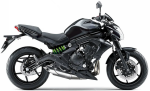 Kawasaki ER-6N 2014 nero 660 adesivi
