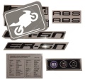 Kawasaki er 6 n 2013 white fooqs motorcycle decals aufkleber 3