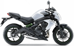 Kawasaki ER-6N 2015 bianco 25Y adesivi