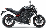 Kawasaki ER-6N 2015 nero 660 adesivi