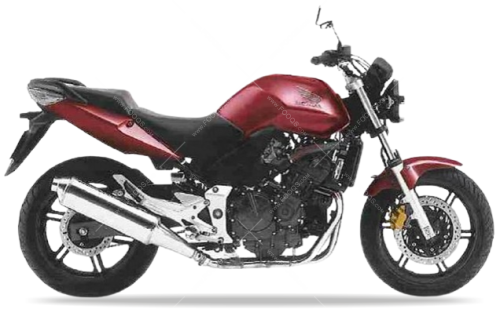 Honda CBF 600 N 2004 2006 RED fooqs motorcycle decals aufkleber