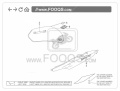 Kawasaki ZR 7 1999 2000 2001 2002 2003 silver fooqs motorcycle decals aufkleber oem autocollants adesivi naklejki nalepky adhesivos nálepky oem original 1