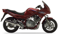 Yamaha Xj 900 S Diversion 1995 1996 red fooqs naklejki motor stickers oem parts adesivos de moto logo
