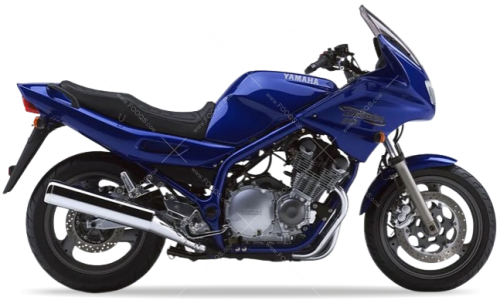 Yamaha xj 900 s 1998 blue fooqs naklejki moto sticker tal mutur XJ900S 1999 2000 2001 2002 2