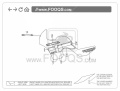 Honda XL 600 V Transalp 1987 1988 white blue NH193 fooqs motorcycle decals aufkleber oem autocollants adesivi naklejki nalepky adhesivos nalepky 2