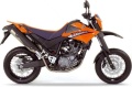 Yamaha XT 660 X 2007 orange fooqs naklejki stickers motorcycle decals aufkleber 1