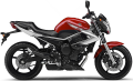 Yamaha XJ 6 2009 red fooqs motorcycle decals aufkleber 1
