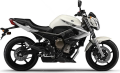 Yamaha XJ 6 2009 white fooqs motorcycle decals aufkleber 1