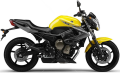 Yamaha XJ 6 2009 yellow fooqs motorcycle decals aufkleber 2