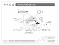 Yamaha XJ 6 2014 black blue fooqs motorcycle decals aufkleber naljepnice aufkleber oem paint parts color code adesivi adesivo autocollants 1