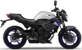 Yamaha XJ 6 2014 silver matt black fooqs motorcycle decals aufkleber naljepnice aufkleber oem paint parts color code adesivi adesivo autocollants