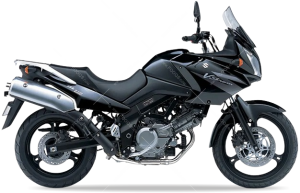Suzuki DL 650 V-Strom 2005-2006 black YAY naklejki