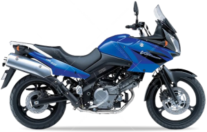 Suzuki DL 650 V-Strom 2005 blue YC2 naklejki