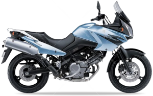 Suzuki DL 650 V-Strom 2006 silver YDV naklejki