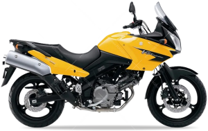 Suzuki DL 650 V-Strom 2008 yellow YMF naklejki