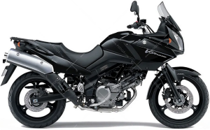 Suzuki DL 650 V-Strom 2007 black mat No. 2 YKV naklejki