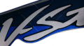 Suzuki DL 650 V strom 2007 2008 blue fooqs motorcycle decals aufkleber