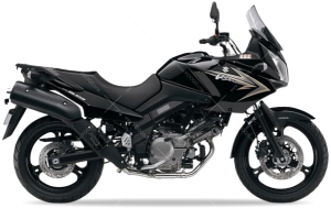 Suzuki DL 650 V-Strom 2009-2011 black YAY naklejki